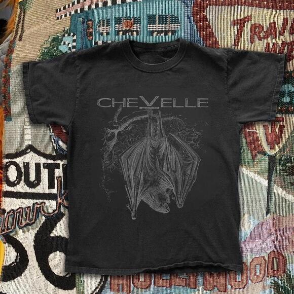 Tops - Chevelle Black Band Tee M